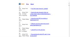 Desktop Screenshot of blog.lobid.org